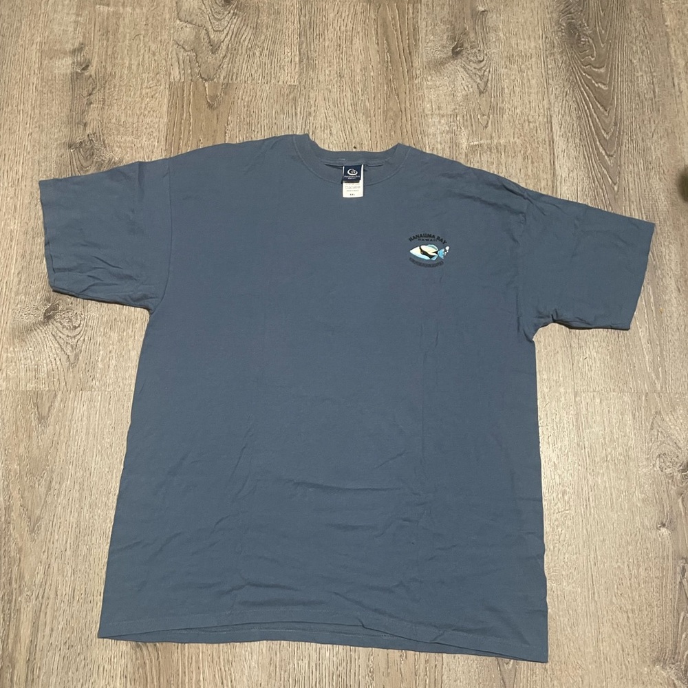 Vintage hanauma bay Hawaii blue t-shirt size XXL #vintage